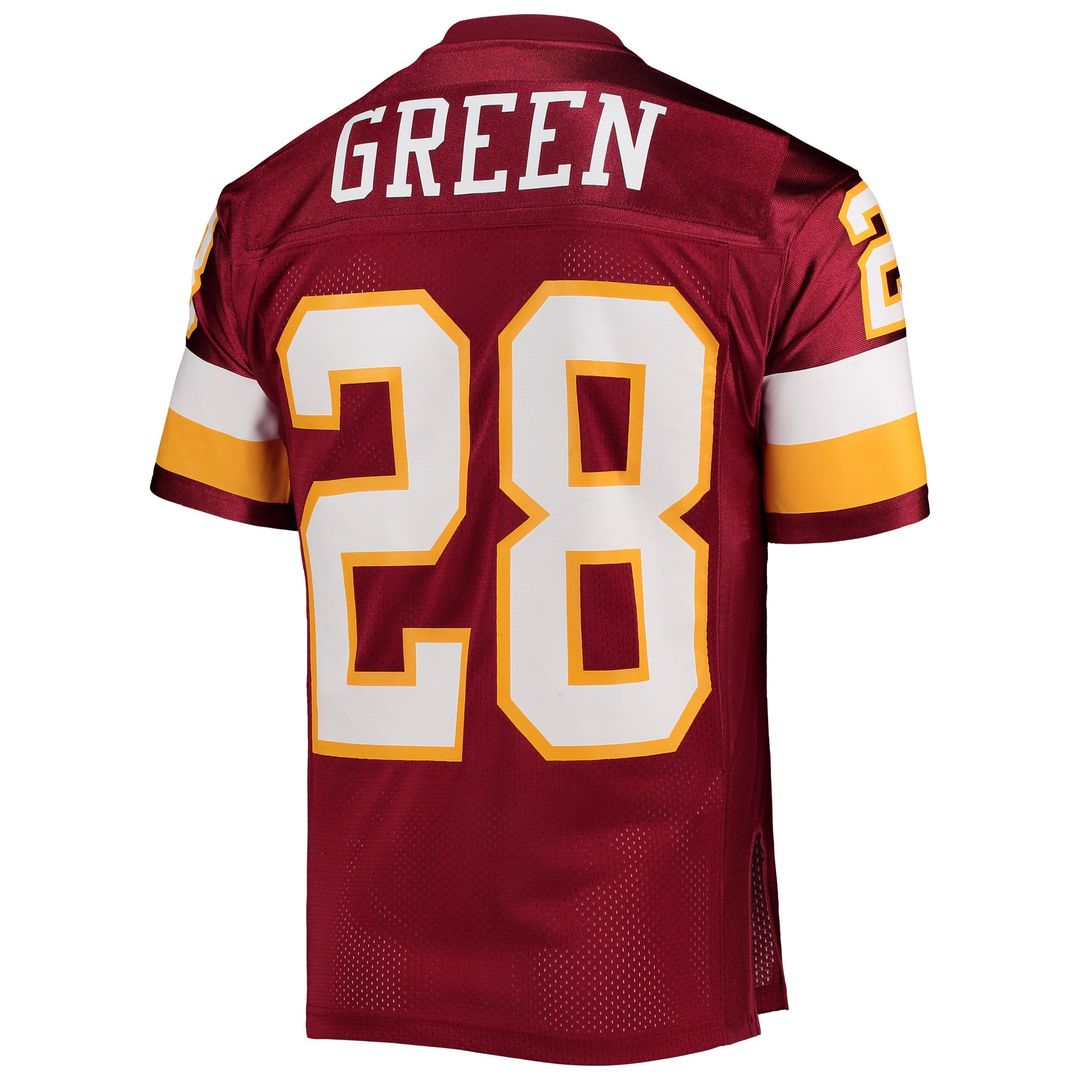 Men's Washington Football Team 1994 Darrell Green Burgundy Throwback NFL Football Jersey - view 3
