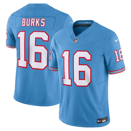 Men's Tennessee Titans Treylon Burks Light Blue Limited NFL Football Jersey - view 1