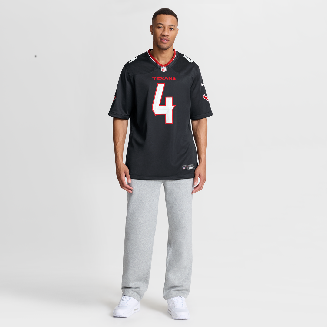 Men's Houston Texans Kamari Lassiter Navy Team Game NFL Football Jersey - view 7