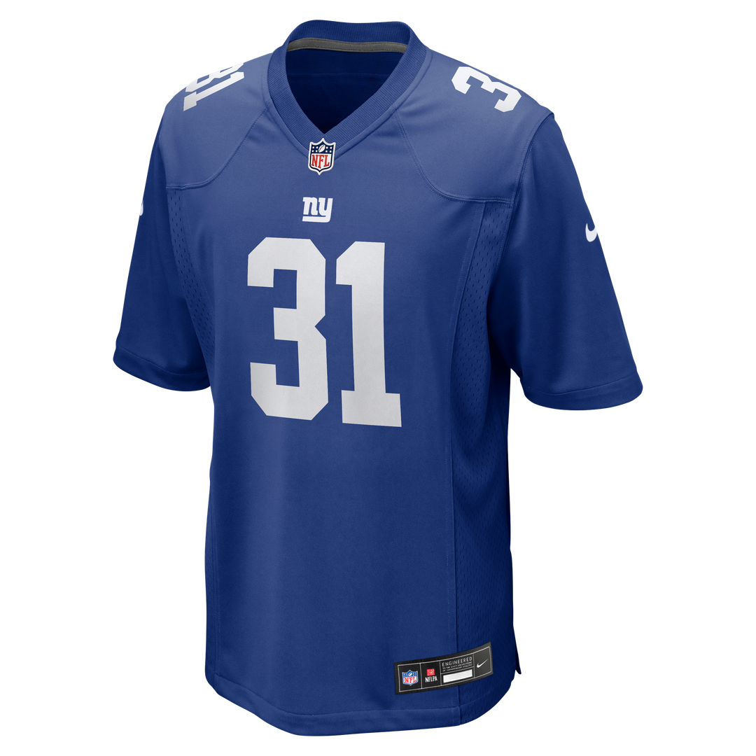 Men's New York Giants Matt Breida Royal Game NFL Football Jersey - view 2