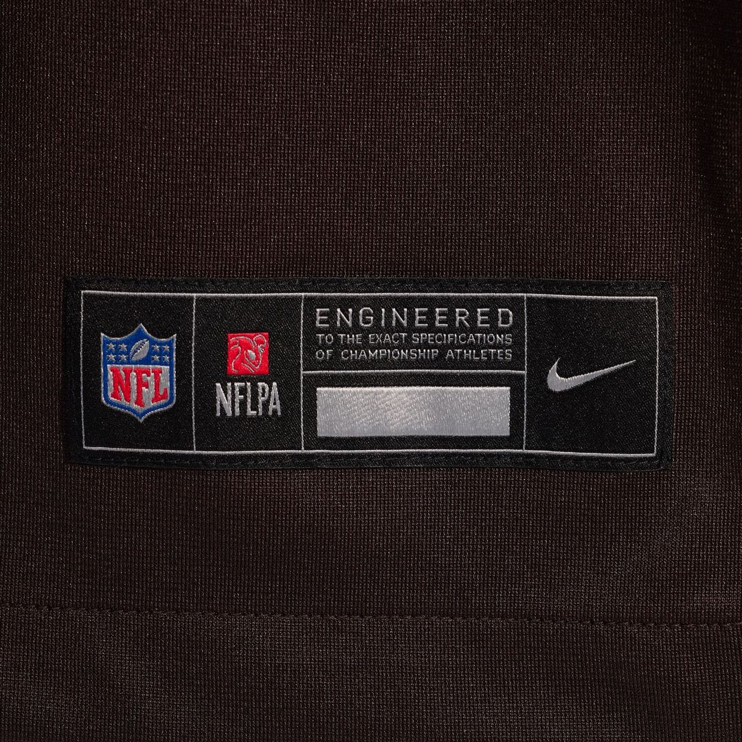 Men's Cleveland Browns Clay Matthews Brown Game NFL Football Jersey - view 6