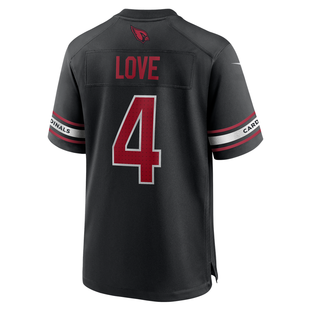 Men's Arizona Cardinals Jeremiyah Love White Game NFL Football Jersey - view 15