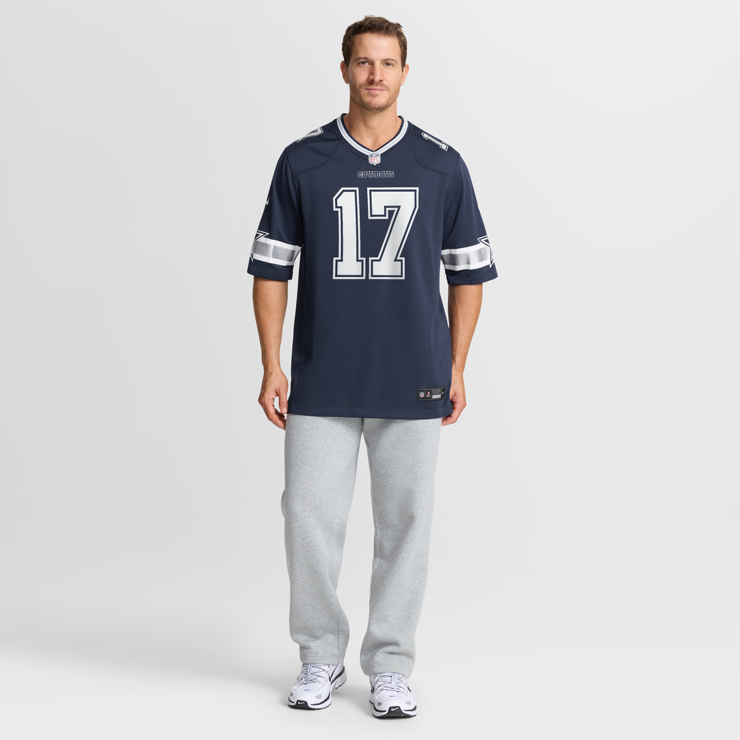 Men's Dallas Cowboys Brandon Aubrey White Game NFL Football Jersey - view 13
