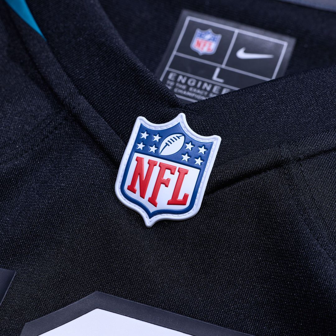 Men's Jacksonville Jaguars Logan Cooke Black Game NFL Football Jersey - view 10