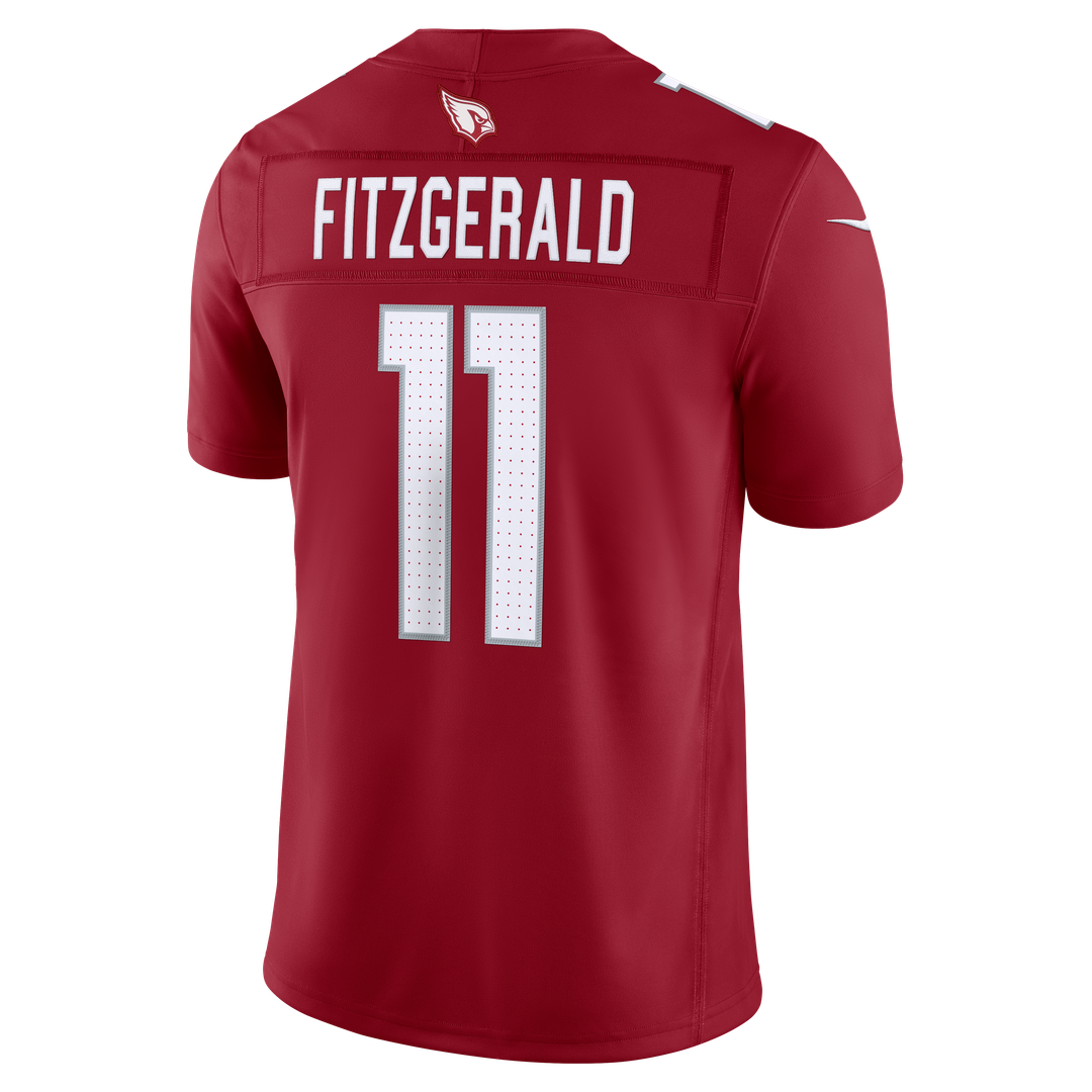 Men's Arizona Cardinals Larry Fitzgerald Cardinal Stitched Retired Limited NFL Football Jersey - view 3