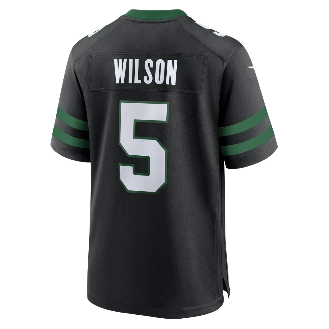 Men's New York Jets Garrett Wilson Legacy Green Game NFL Football Jersey - view 42