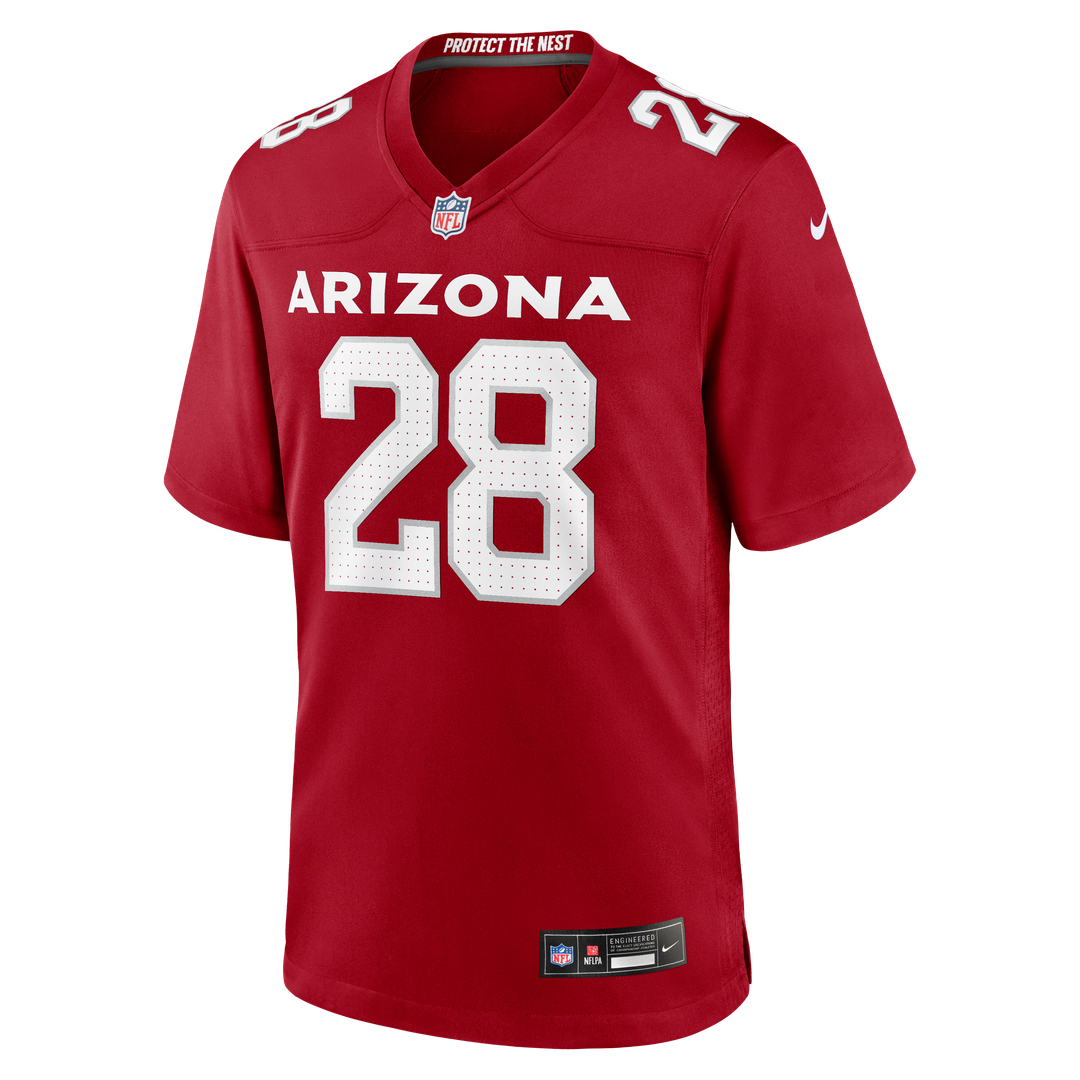 Men's Arizona Cardinals Elijah Jones Cardinal Team Game NFL Football Jersey - view 2