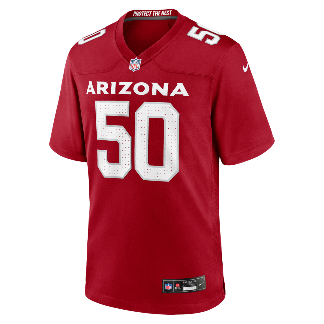 Men's Arizona Cardinals Cody Simon Cardinal Team Game NFL Football Jersey - view 2