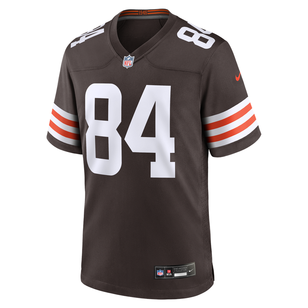 Men's Cleveland Browns Messiah Swinson Brown Team Game NFL Football Jersey - view 4