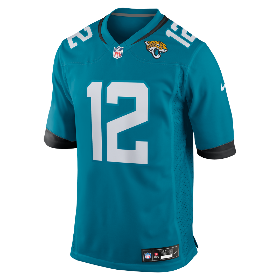 Men's Jacksonville Jaguars Travis Hunter Black Alternate Game NFL Football Jersey - view 30