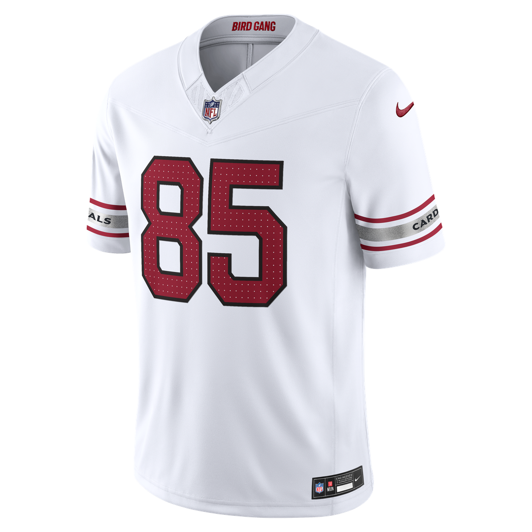 Men's Arizona Cardinals Trey McBride White Stitched Limited NFL Football Jersey - view 2