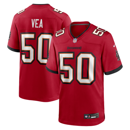 Men's Tampa Bay Buccaneers Vita Vea Red Game NFL Football Jersey - view 1