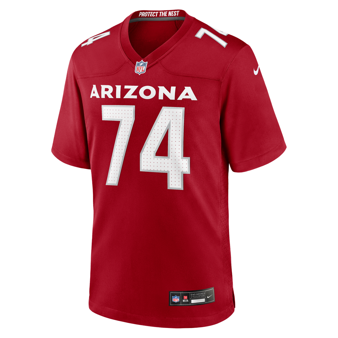 Men's Arizona Cardinals Isaiah Adams Cardinal Team Game NFL Football Jersey - view 2