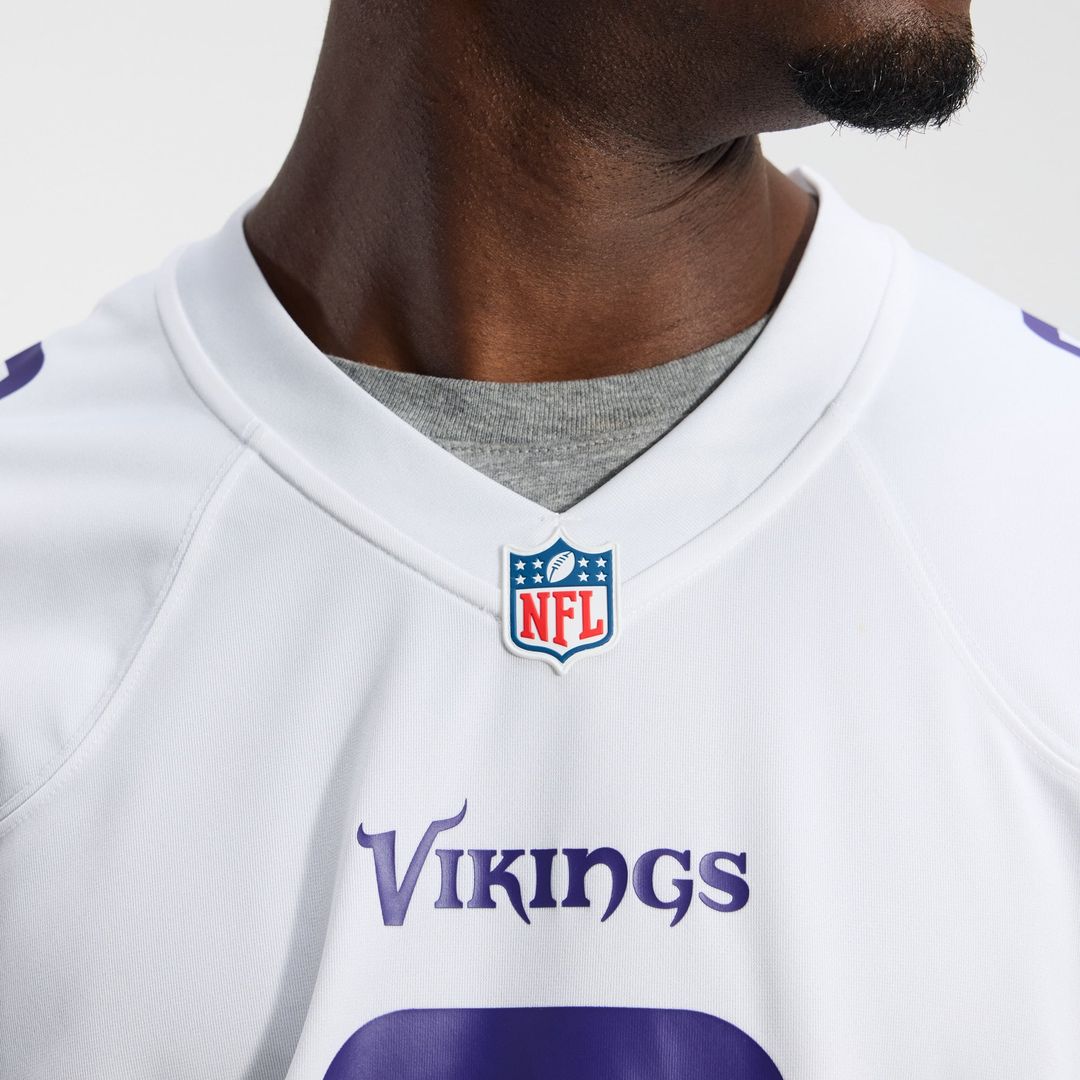 Men's Minnesota Vikings J.J. McCarthy Purple 2nd Alternate Player Game NFL Football Jersey - view 22