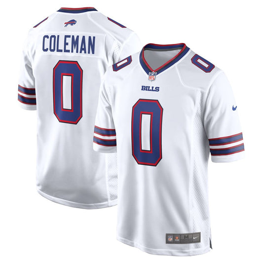 Men's Buffalo Bills Keon Coleman White Game NFL Football Jersey - view 1