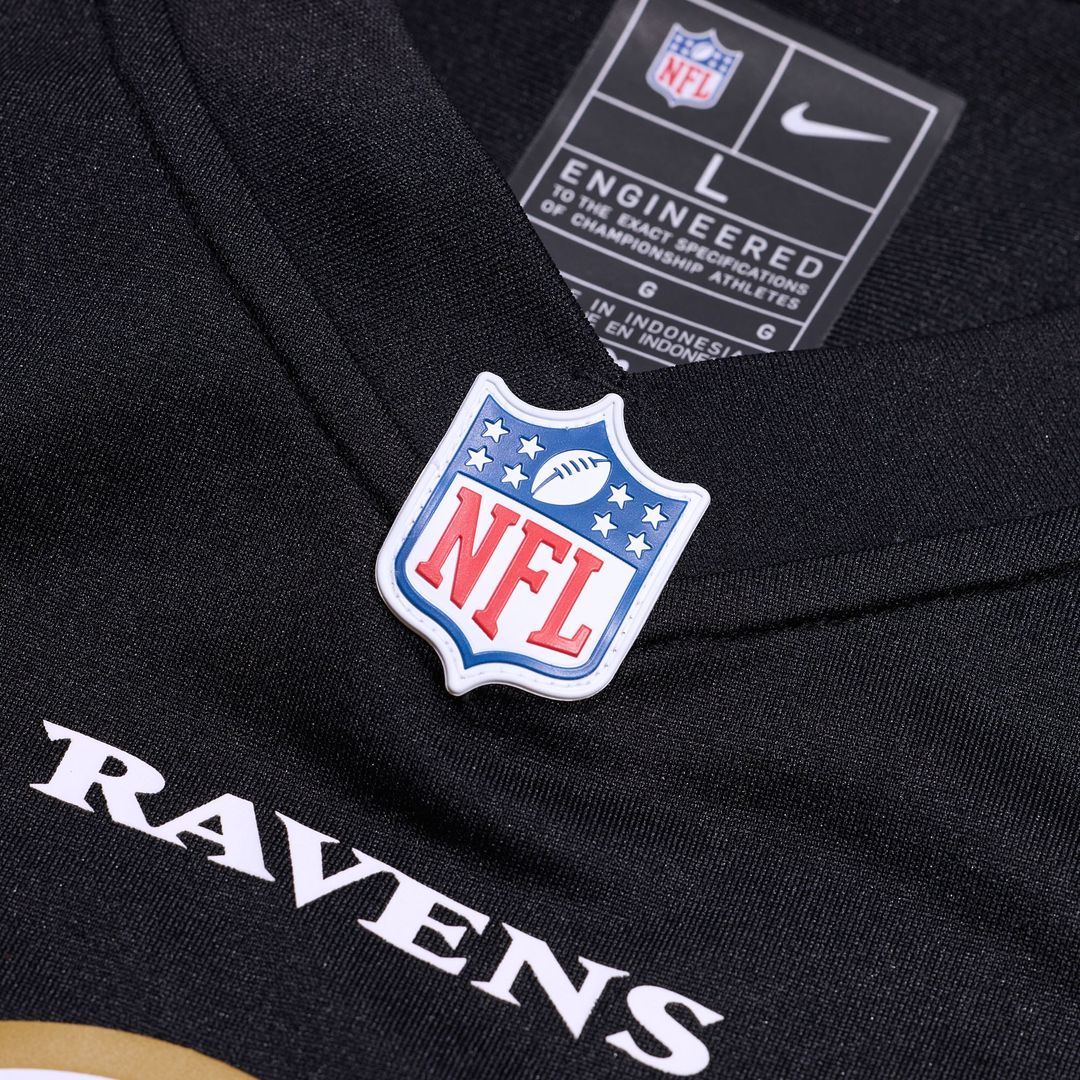 Men's Baltimore Ravens Lamar Jackson White Game NFL Football Jersey - view 16