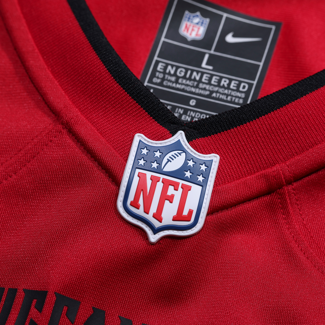 Men's Tampa Bay Buccaneers Haason Reddick Red Team Game NFL Football Jersey - view 4