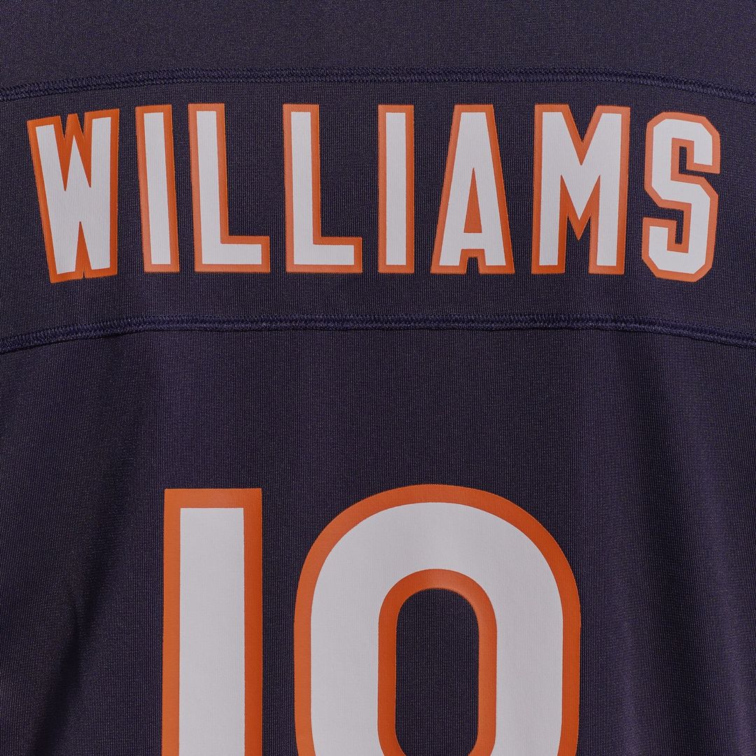 Men's Chicago Bears Caleb Williams White First Round Pick Player Game NFL Football Jersey - view 27