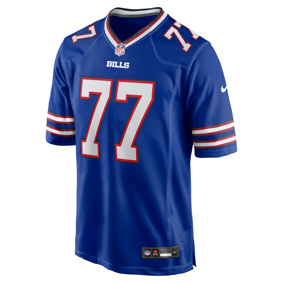 Men's Buffalo Bills Chase Lundt Royal Team Game NFL Football Jersey - view 2