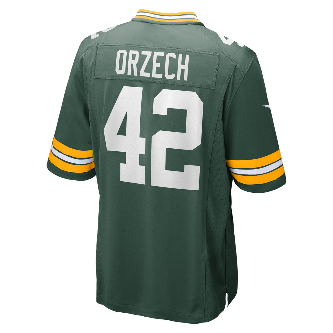 Men's Green Bay Packers Matt Orzech Green Game NFL Football Jersey - view 3