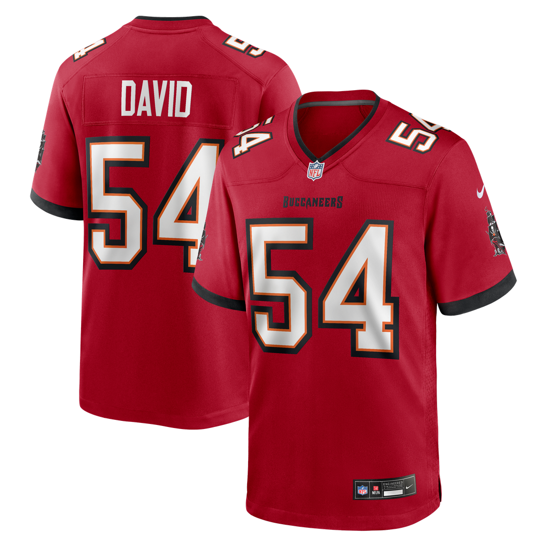 Men's Tampa Bay Buccaneers Lavonte David Red Game NFL Football Jersey - view 1