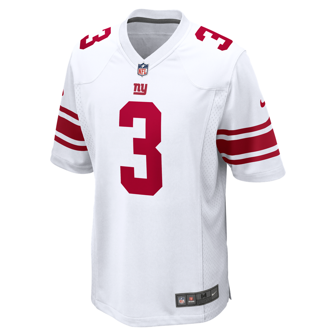 Men's New York Giants Abdul Carter White Game NFL Football Jersey - view 2