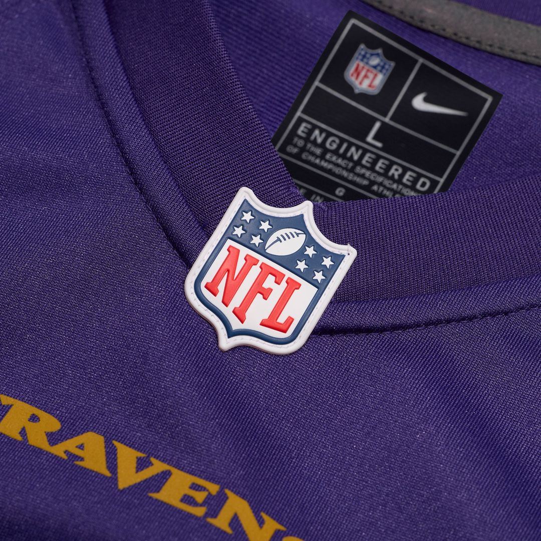 Men's Baltimore Ravens Lamar Jackson White Game NFL Football Jersey - view 10