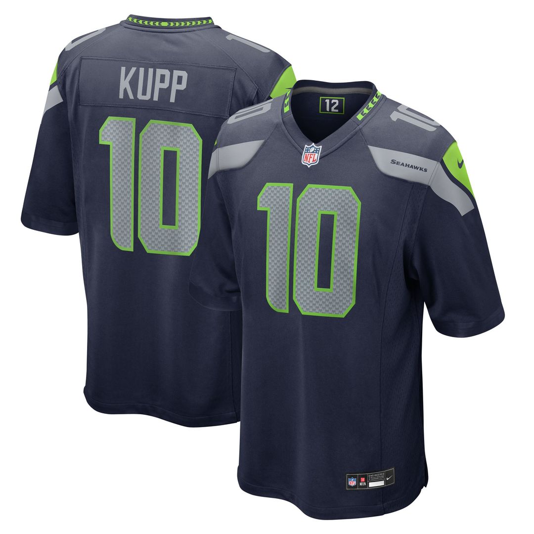 Men's Seattle Seahawks Cooper Kupp Royal Alternate Game NFL Football Jersey - view 7