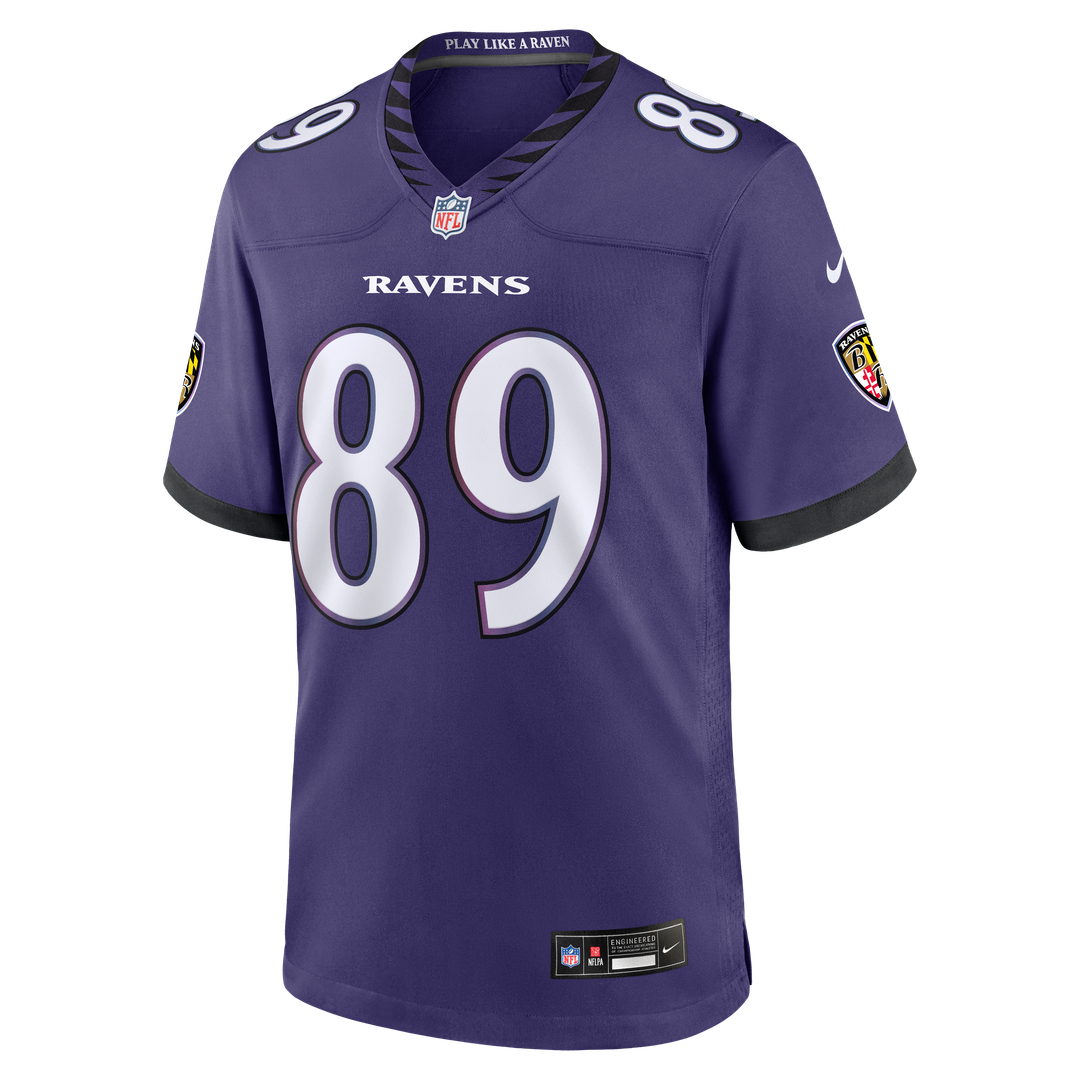 Men's Baltimore Ravens Mark Andrews Black Alternate Game NFL Football Jersey - view 8