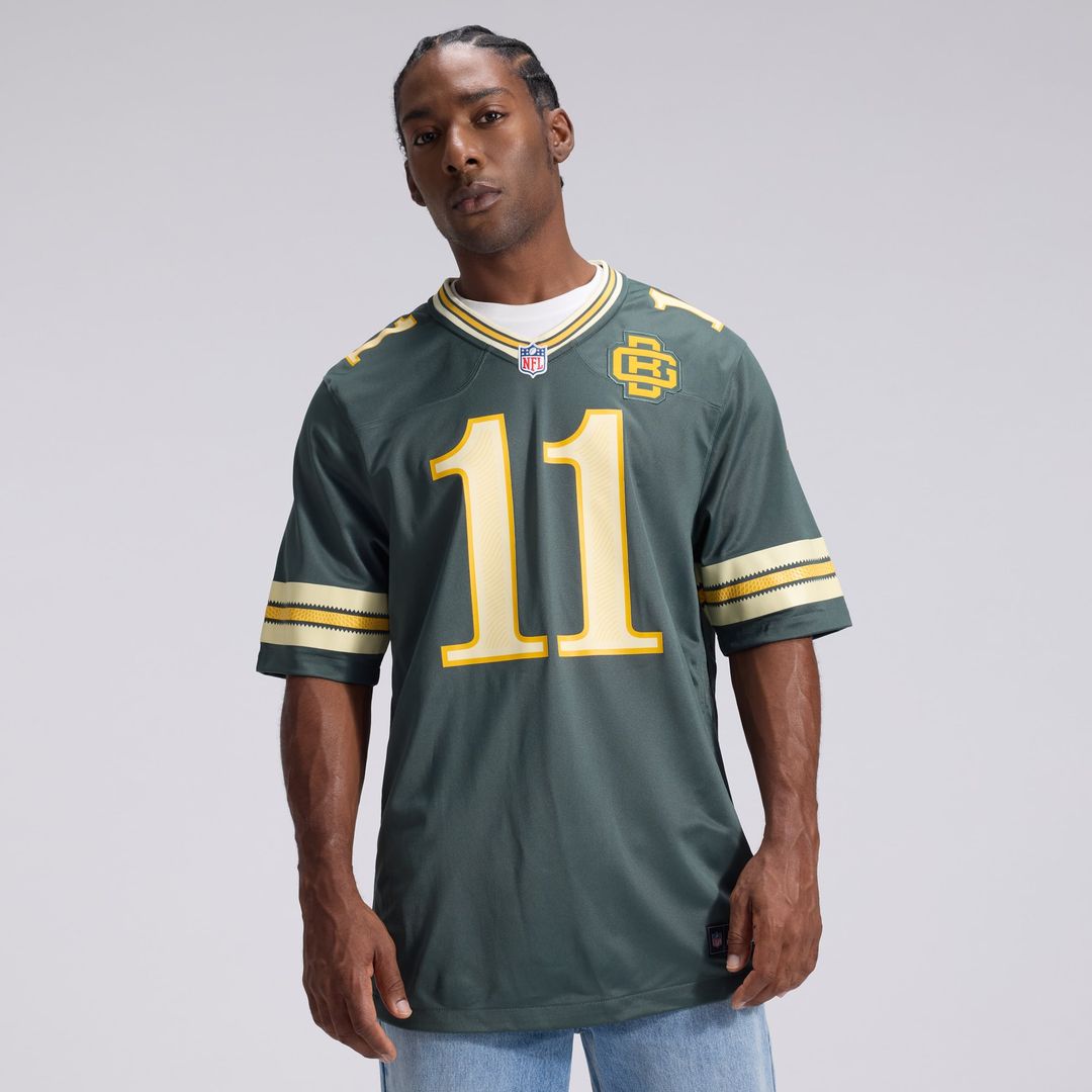 Men's Green Bay Packers Jayden Reed Green 2026 Rivalries Collection Game NFL Football Jersey - view 3