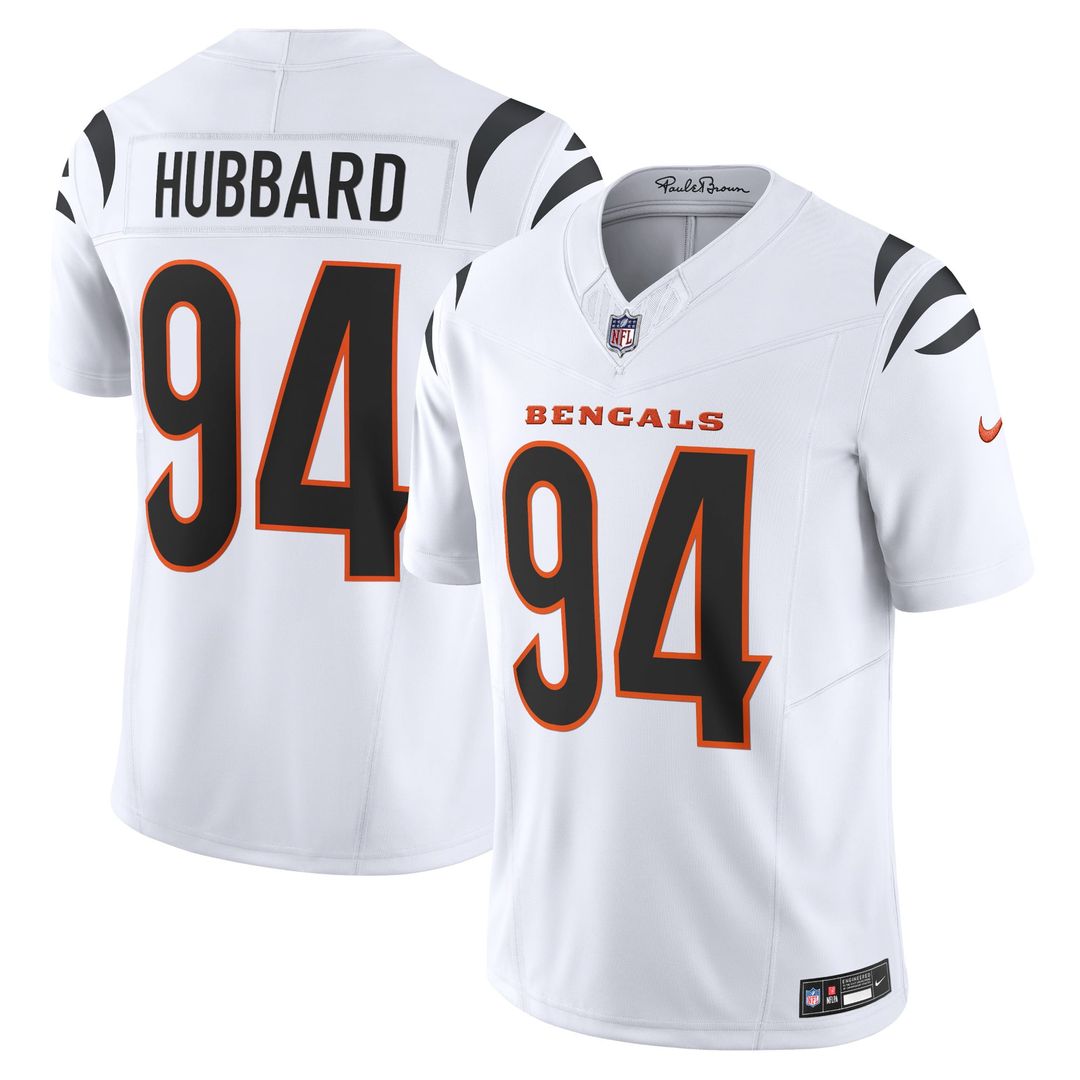 Men's Cincinnati Bengals Sam Hubbard White Limited NFL Football Jersey - view 1