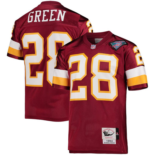 Men's Washington Football Team 1994 Darrell Green Burgundy Throwback NFL Football Jersey - view 1