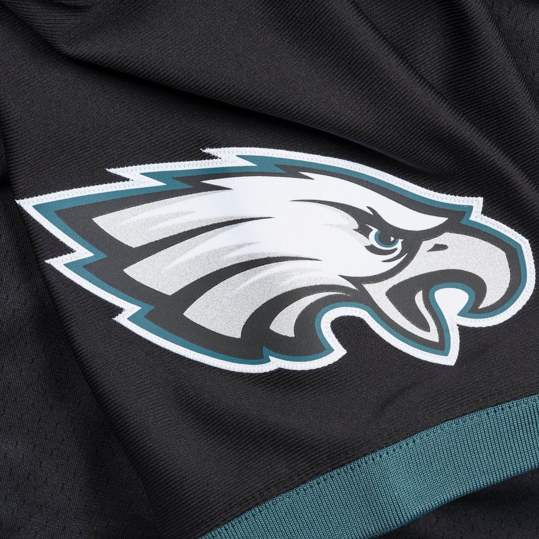 Men's Philadelphia Eagles Brian Dawkins Black Legacy Replica NFL Football Jersey - view 4
