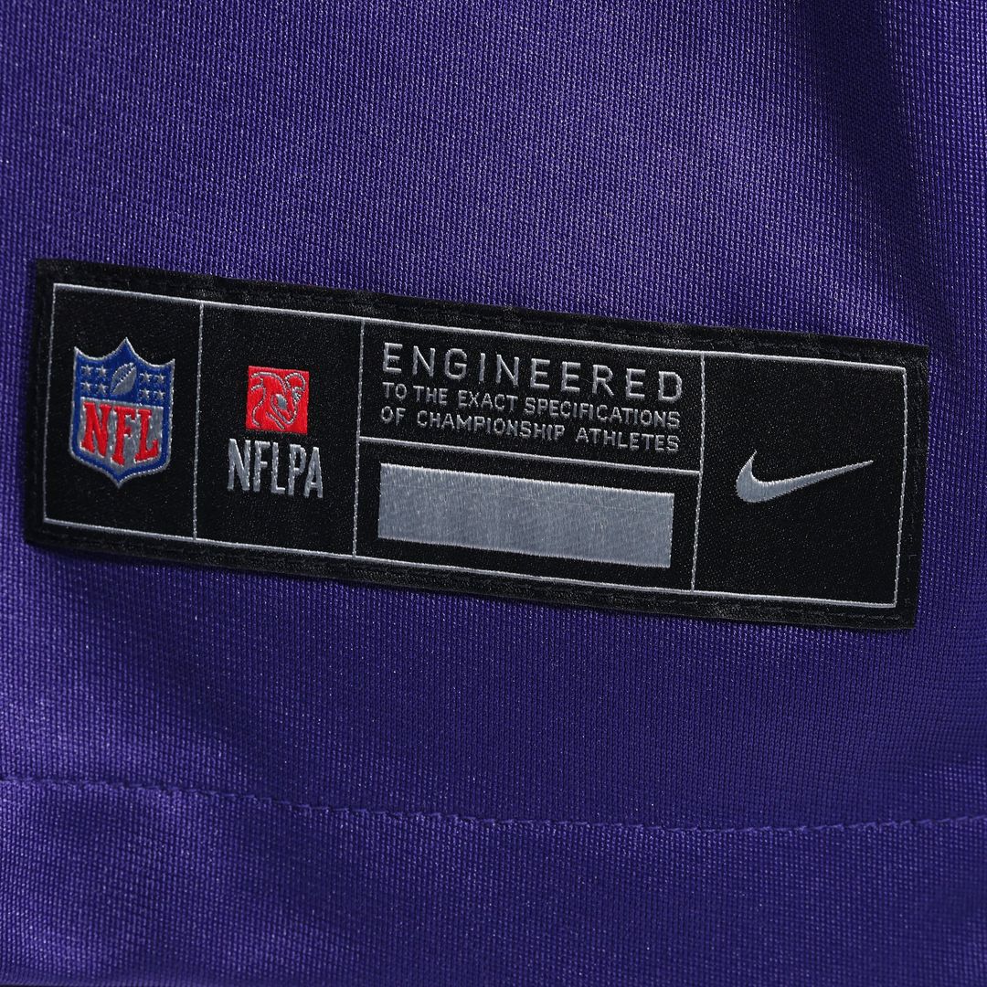 Men's Minnesota Vikings Randy Moss White Retired Player Game NFL Football Jersey - view 12