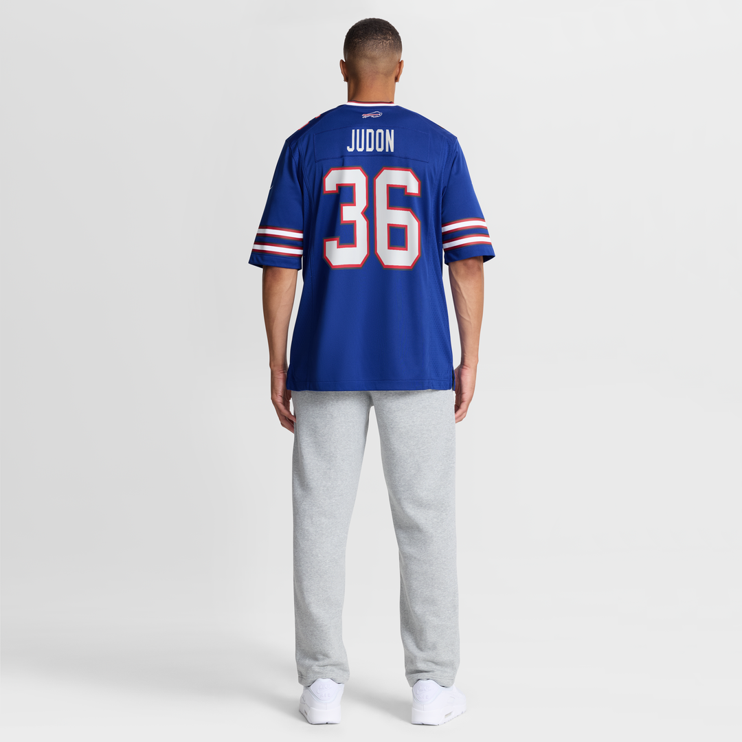 Men's Buffalo Bills Matthew Judon Royal Team Game NFL Football Jersey - view 5