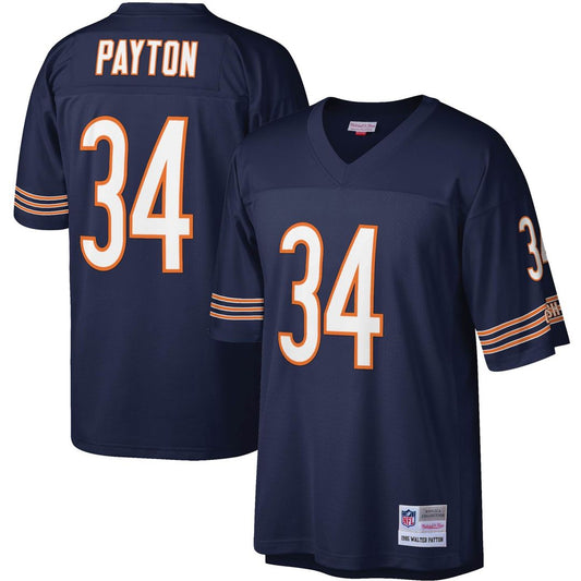 Men's Chicago Bears Walter Payton Navy Legacy Replica NFL Football Jersey - view 1