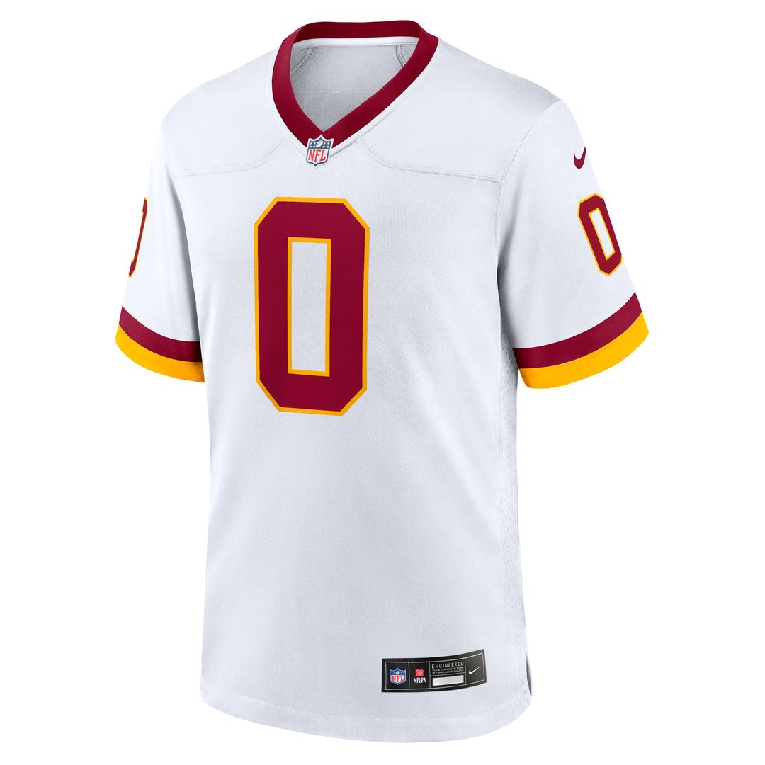 Men's Washington Commanders Mike Sainristil Black Hail Raiser Alternate Game NFL Football Jersey - view 23