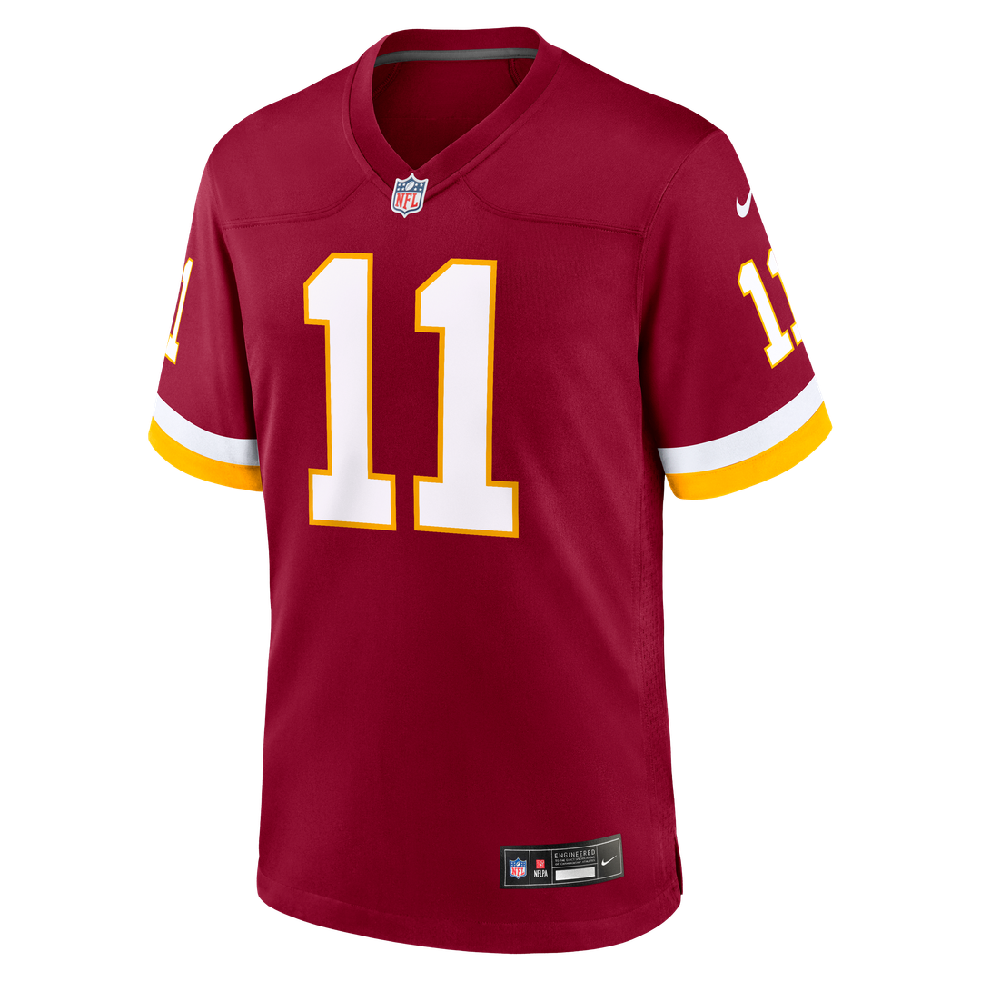 Men's Washington Commanders Luke McCaffrey Burgundy Game NFL Football Jersey - view 2