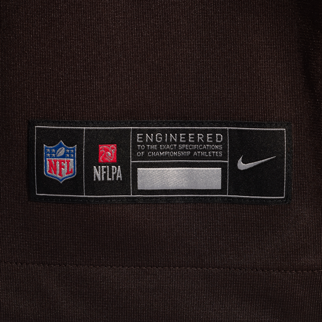 Men's Cleveland Browns Chris Williams Brown Team Game NFL Football Jersey - view 8