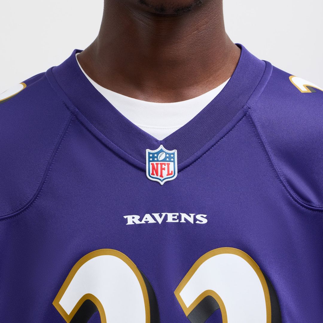 Men's Baltimore Ravens Derrick Henry Purple Game NFL Football Jersey - view 7