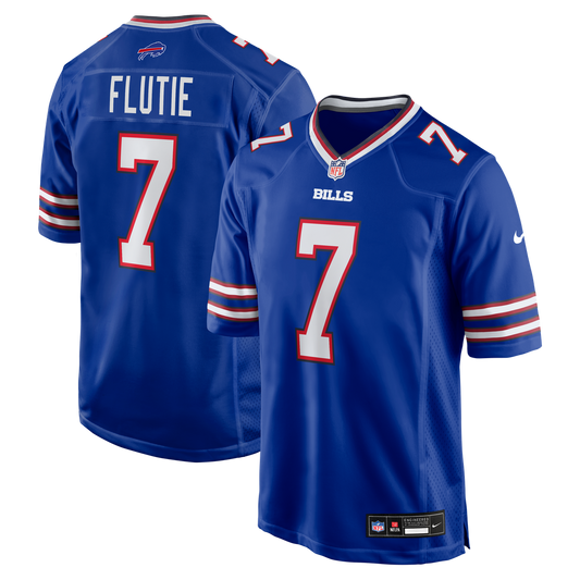Men's Buffalo Bills Doug Flutie Royal Game NFL Football Jersey - view 1