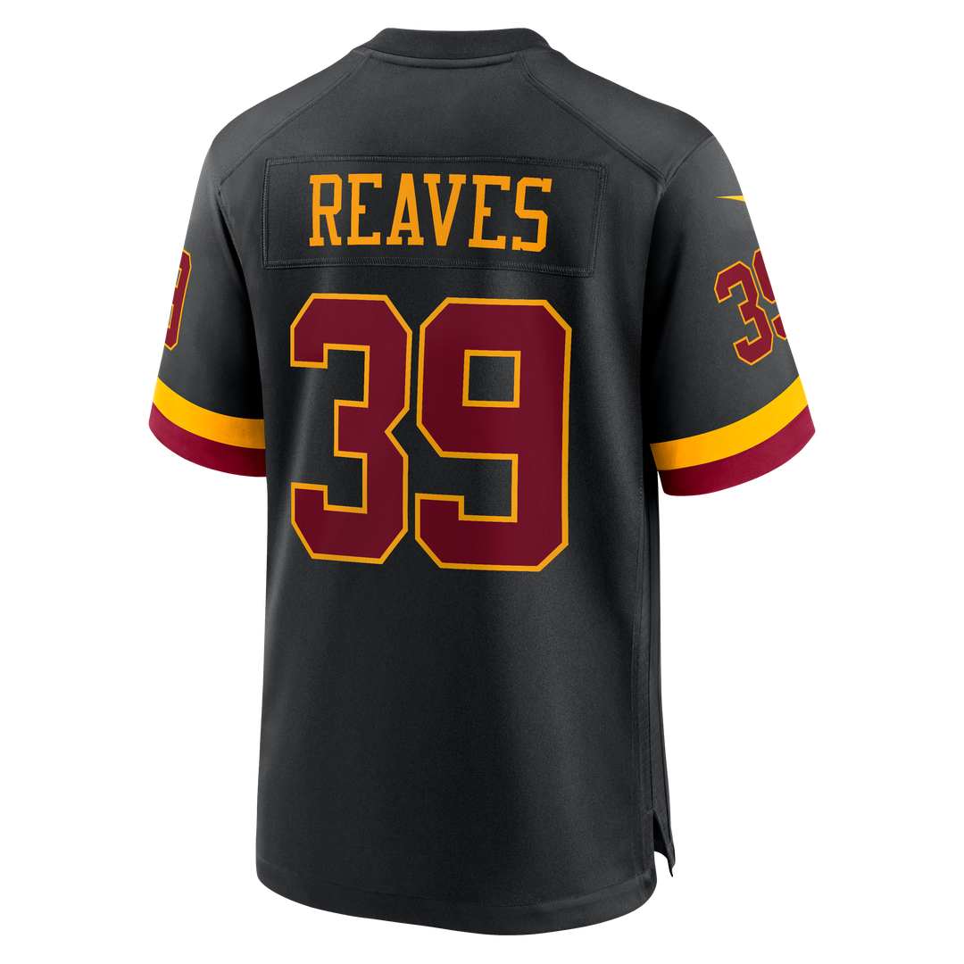 Men's Washington Commanders Jeremy Reaves White Game Super Bowl Era NFL Football Jersey - view 24