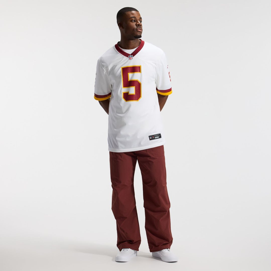 Men's Washington Commanders Jayden Daniels Burgundy Game NFL Football Jersey - view 49