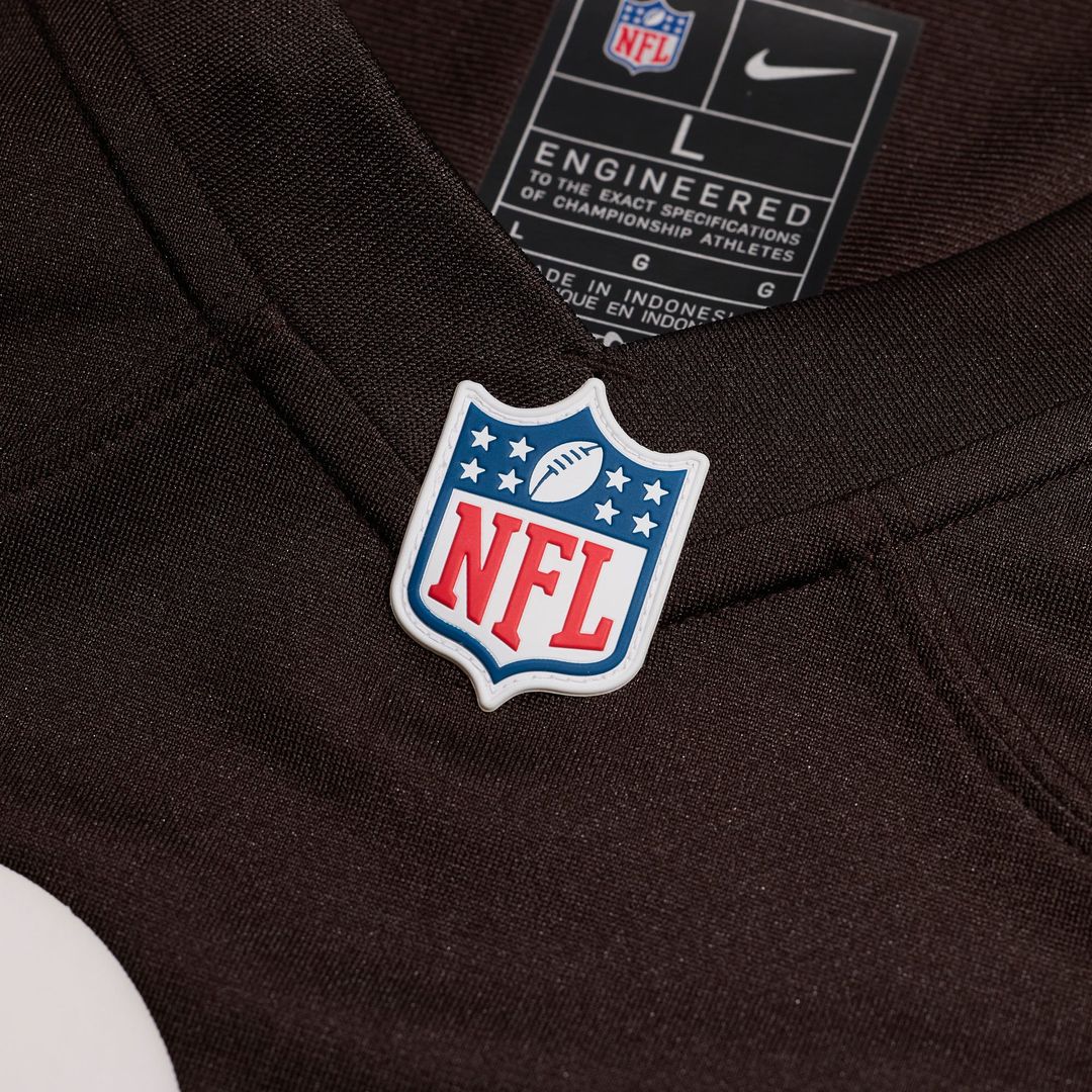 Men's Cleveland Browns Jerry Jeudy Brown Game NFL Football Jersey - view 4