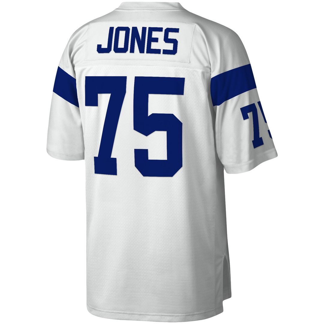 Men's Los Angeles Rams Deacon Jones White Legacy Replica NFL Football Jersey - view 3
