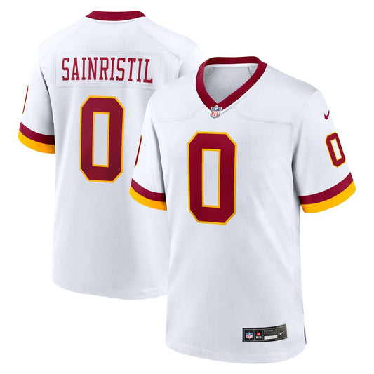 Men's Washington Commanders Mike Sainristil White Game Super Bowl Era NFL Football Jersey - view 1