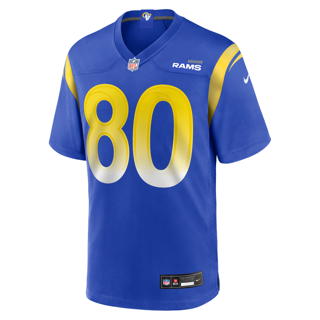 Men's Los Angeles Rams Isaac Bruce Royal Game NFL Football Jersey - view 2