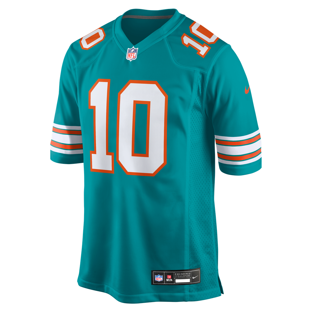 Men's Miami Dolphins Jacob Rodriguez White Game NFL Football Jersey - view 8