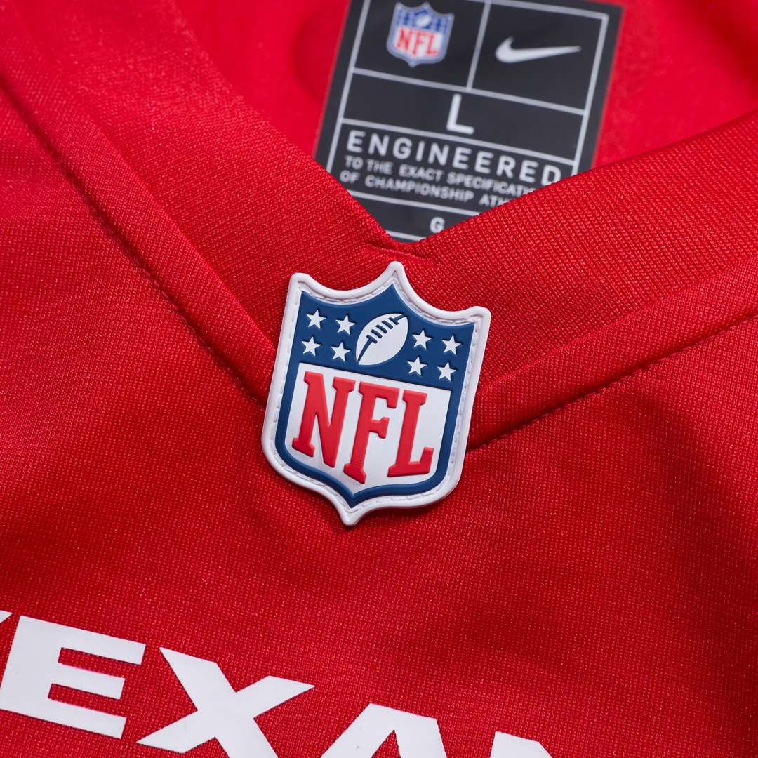 Men's Houston Texans Azeez Al-Shaair Navy Team Game NFL Football Jersey - view 16