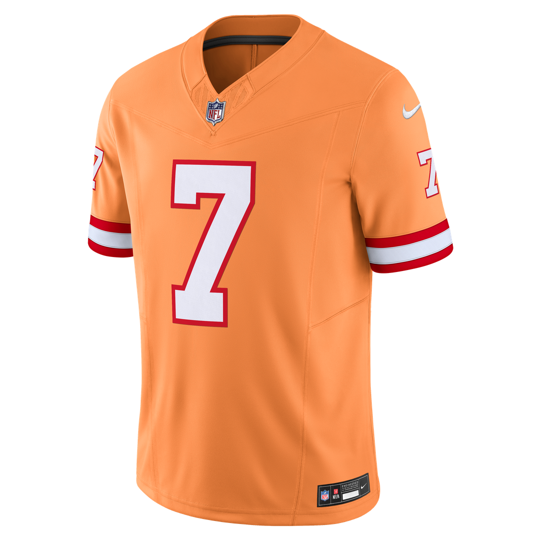 Men's '76 Tampa Bay Buccaneers Bucky Irving White Player Limited NFL Football Jersey - view 8